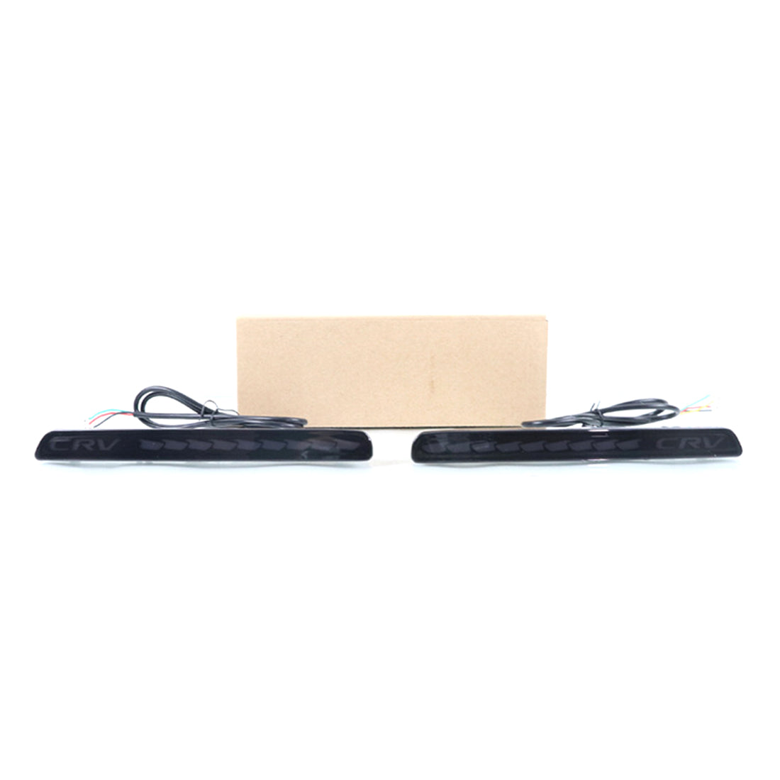 2pcs Rear Bumper Turn Light Indicators Fog Lamp For Honda CRV 2023-2025 | LED High Penetration Light Source | Car Dynamic Turn Signal Brake Warning Lamp
