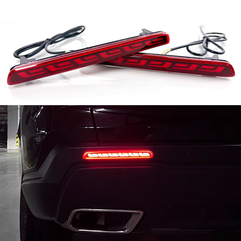 2pcs Rear Bumper Turn Light Indicators Fog Lamp For Honda CRV 2023-2025 | LED High Penetration Light Source | Car Dynamic Turn Signal Brake Warning Lamp