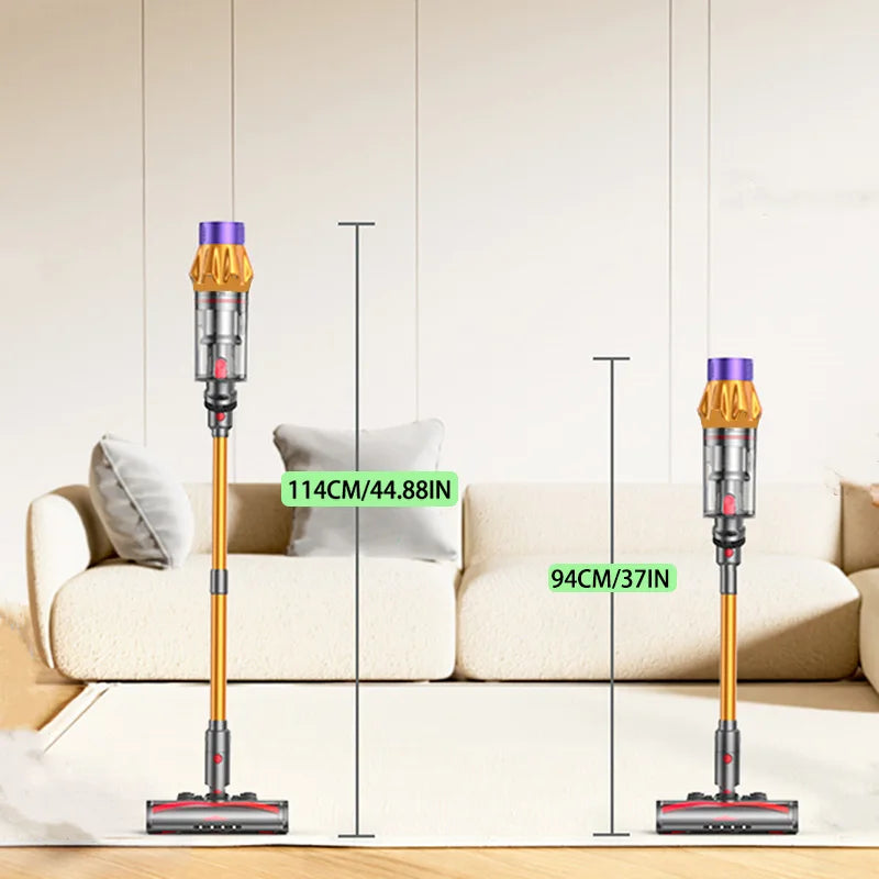 Blossom V18 Cordless Vacuum Cleaner, 550W 55KPA 50 Mins Runtime Self-Standing Vacuum Cleaners For Home