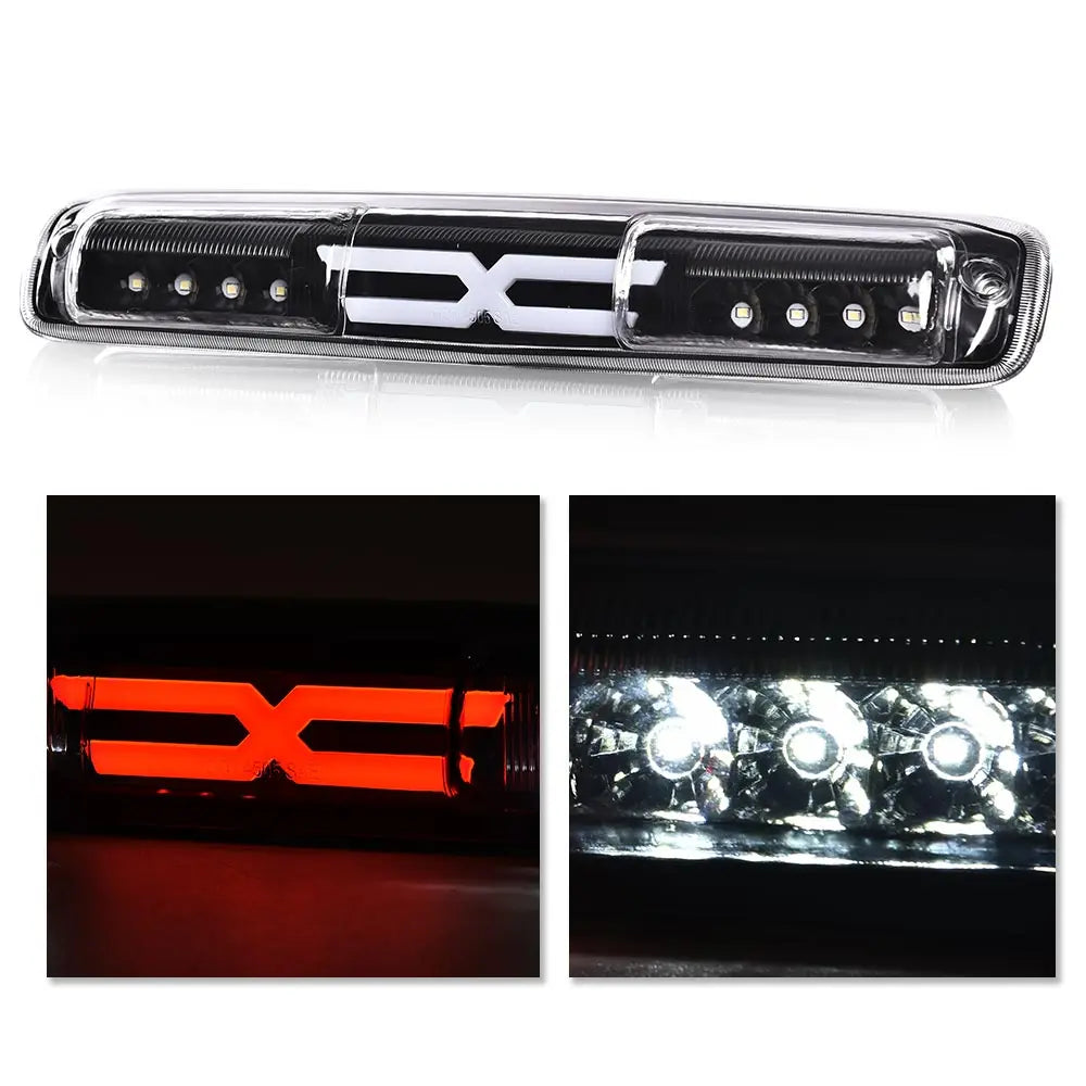 Led 3Rd Third Brake Light Fit for 1999-2006 Chevy Silverado 1500 2500 3500 & Hd Models/Classic Third Cargo Lamp High-Mount Light
