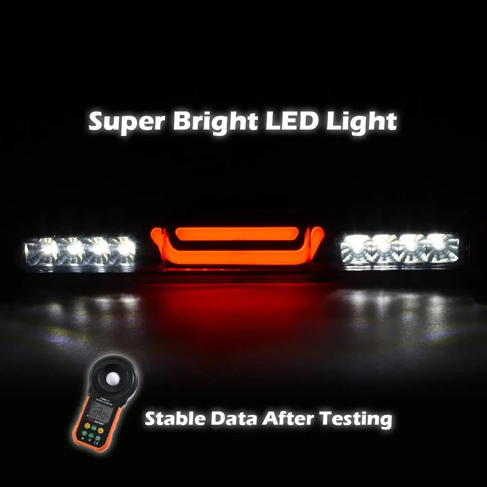 Led 3Rd Third Brake Light Fit for 1999-2006 Chevy Silverado 1500 2500 3500 & Hd Models/Classic Third Cargo Lamp High-Mount Light