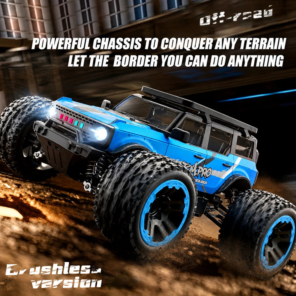 ZNLYRION RC Car SG201MAX PRO 1:20 4WD  40KM/H Brushed or 55KM/H Brushless Full Proportional Remote Control Truck with LED Lights Independent Suspension Metal Drive Shaft