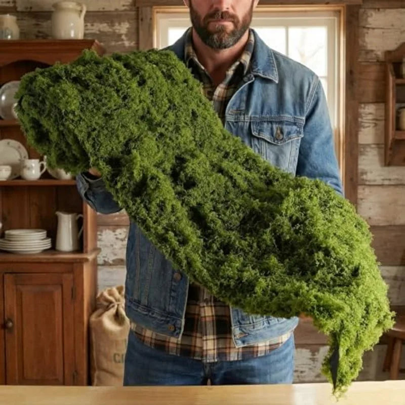 Artificial Moss Mat Roll, 12 x 71 Inch