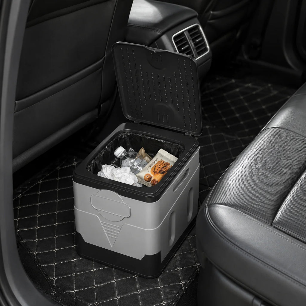 Portable Folding Car Toilet with Lid