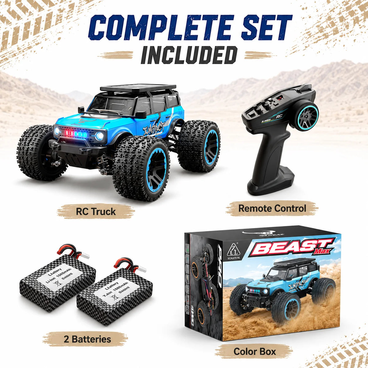ZNLYRION RC Car SG201MAX PRO 1:20 4WD  40KM/H Brushed or 55KM/H Brushless Full Proportional Remote Control Truck with LED Lights Independent Suspension Metal Drive Shaft