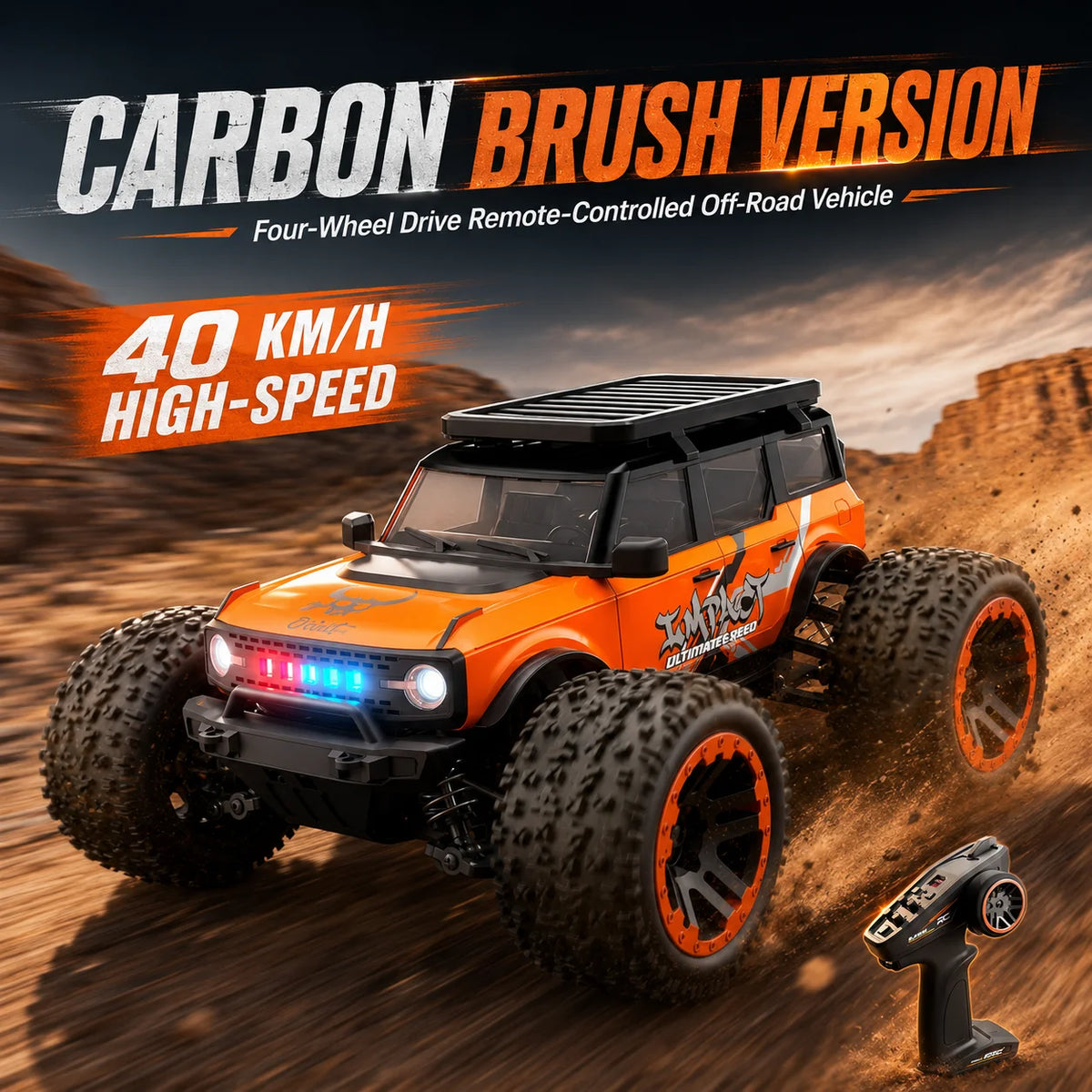 ZNLYRION RC Car SG201MAX PRO 1:20 4WD  40KM/H Brushed or 55KM/H Brushless Full Proportional Remote Control Truck with LED Lights Independent Suspension Metal Drive Shaft