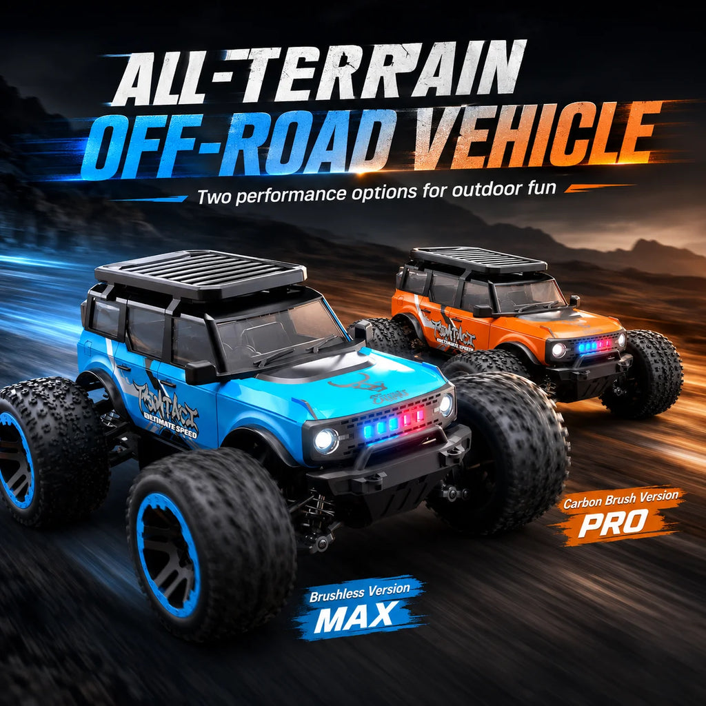 ZNLYRION RC Car SG201MAX PRO 1:20 4WD  40KM/H Brushed or 55KM/H Brushless Full Proportional Remote Control Truck with LED Lights Independent Suspension Metal Drive Shaft