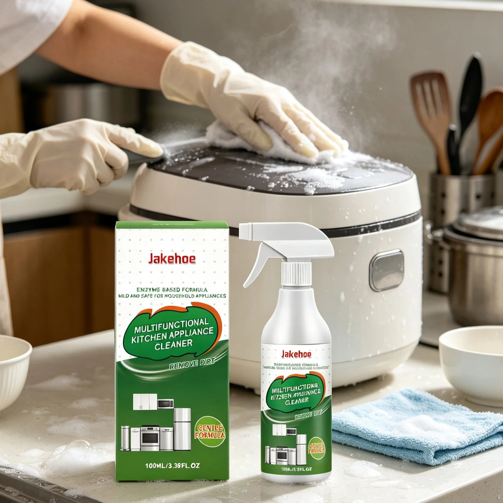 Jakehoe Kitchen Appliance Cleaner Powerful Decontamination Deep Stain Removal Refresh Kitchen Odors Multi Purpose Kitchen Spray