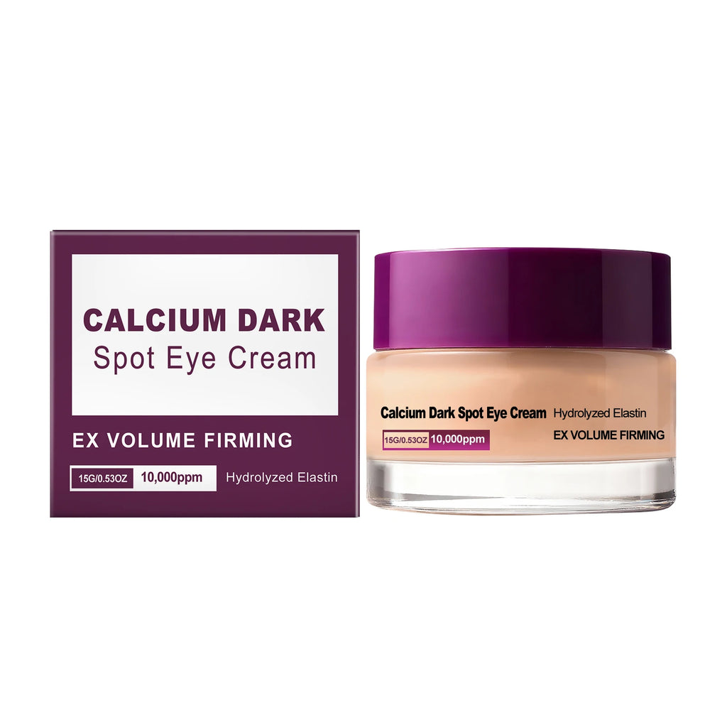 Calcium Dark Spot Eye Cream Tallow Extract Rebuild Elasticity Firming Dark Circle Reducing Hydrating Nourishing Anti Aging Tightening Skin Care