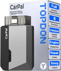 TOPDON OBD2 Bluetooth Scanner Code Reader All System 6 Reset OBD 2 Auto Diagnostic Tool OBD2 Scanner Battery Tester Carpal