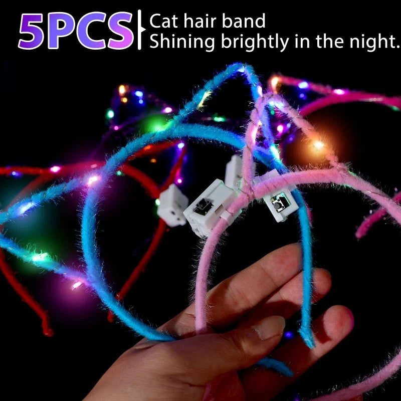 145-Piece Glow Party Supplies Pack
