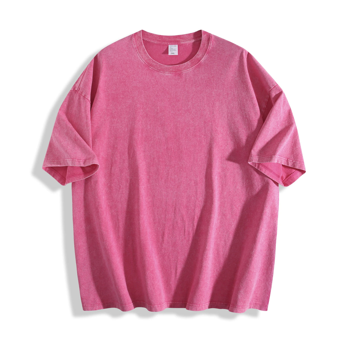 Cat Graphic Acid Wash Unisex T-Shirt