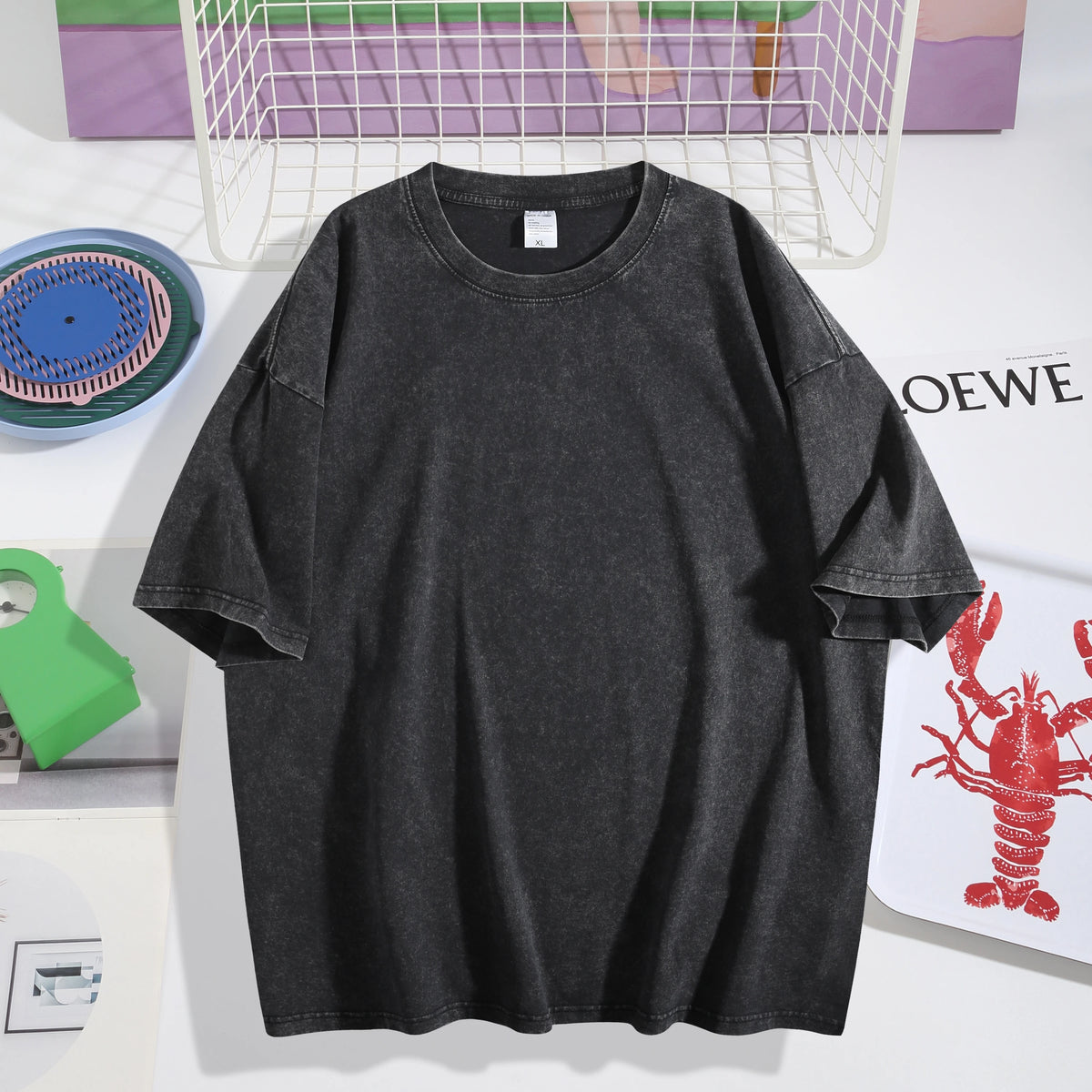 Men's Dice Dragon Graphic T-Shirt, Short Sleeve Crew Neck Tabletop Gamer Tee