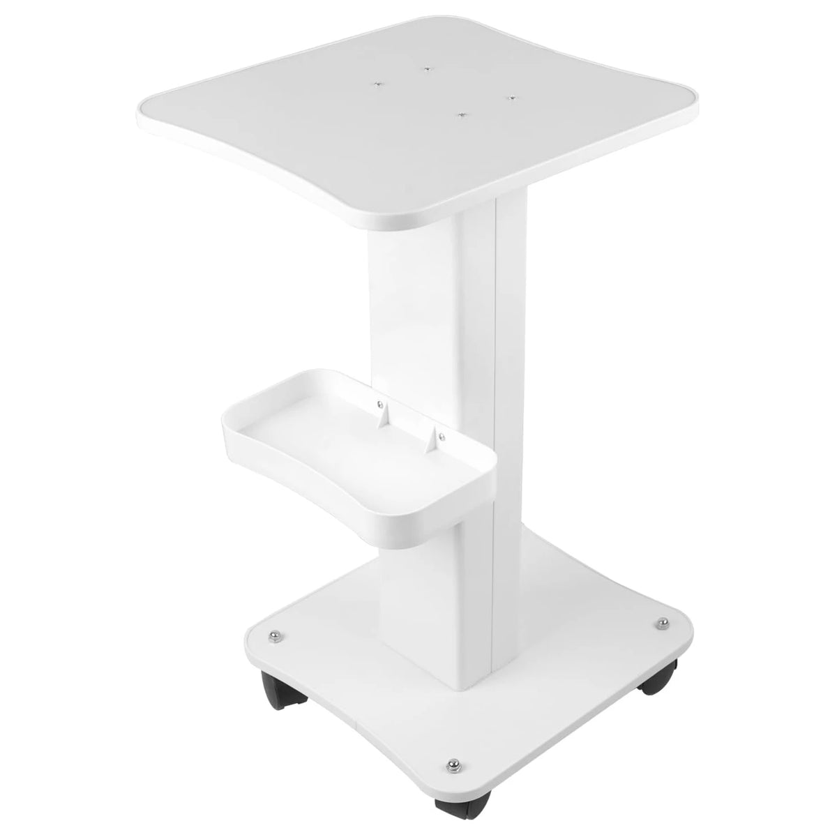 3-Tier Rolling Beauty Salon Trolley Cart with Wheels, Adjustable Spa and Tattoo Cart
