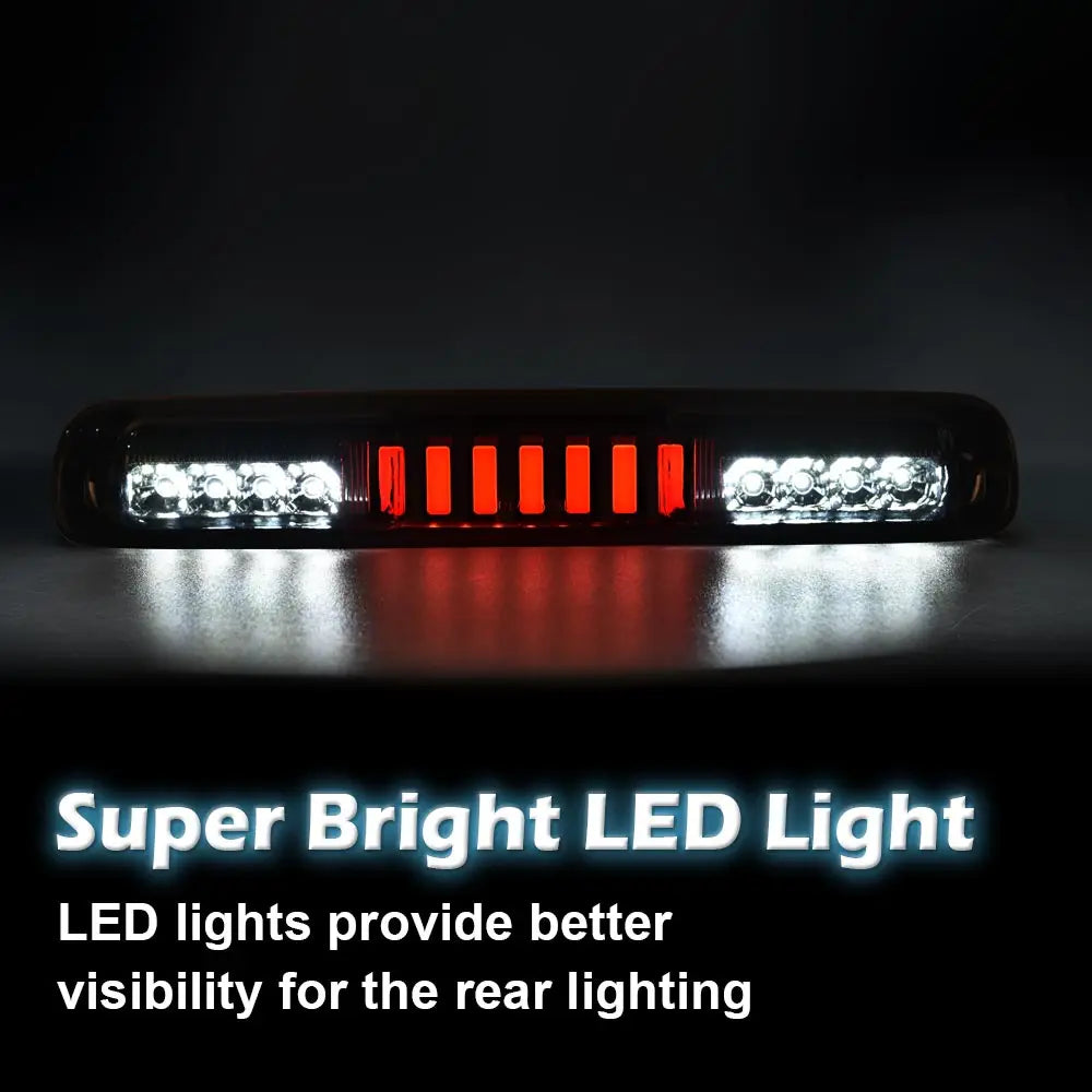 Led 3Rd Third Brake Light Fit for 1999-2006 Chevy Silverado 1500 2500 3500 & Hd Models/Classic Third Cargo Lamp High-Mount Light