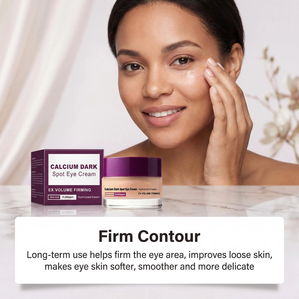 Calcium Dark Spot Eye Cream Tallow Extract Rebuild Elasticity Firming Dark Circle Reducing Hydrating Nourishing Anti Aging Tightening Skin Care