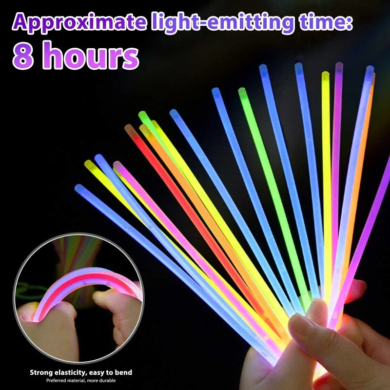 145-Piece Glow Party Supplies Pack
