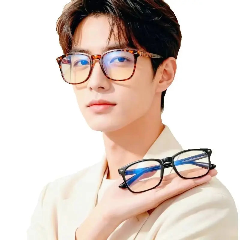 Blue Light Blocking Glasses for Computer and Gaming, Anti-UV Scratch-Resistant Lenses