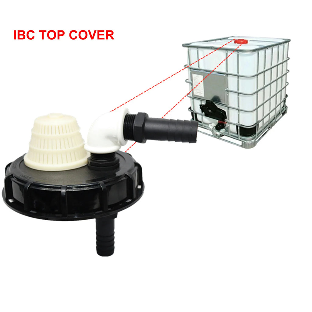 IBC Tank Inlet Cover Lid With Ventilation 163mm For Refilling IBC Tote Tank Accessories