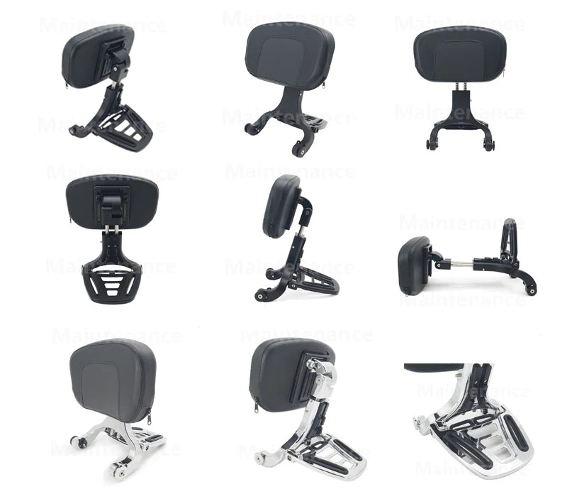 Motorcycle Backrest Multi-Purpose Driver Passenger Backrest For Harley Models Breakout 2013-2021 Fat Boy 2018-2022