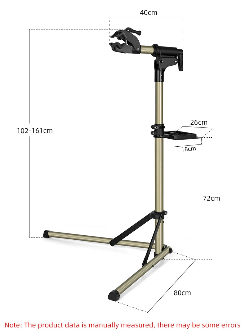 ROCKBROS Bicycle Repair Stand Aluminum Alloy Bike Work Stand Bike Rack Holder MTB Road Bicycle Maintenance Repair Tools Rack
