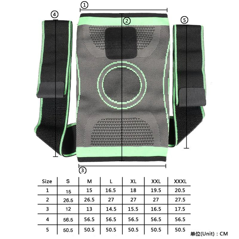 Sports Fitness Knee Pads Support Bandage Braces Elastic Nylon Sport Compression Sleeve for Basketball