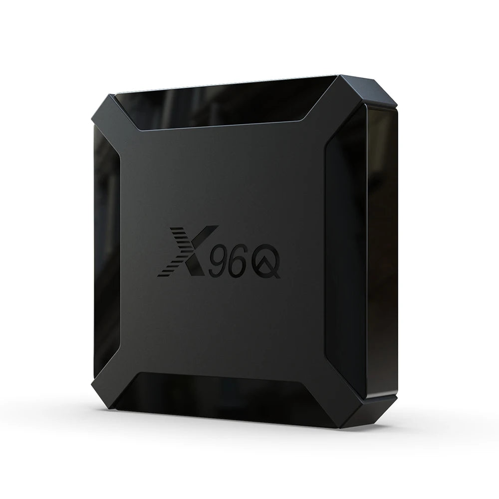 X96Q Android 10 Smart TV Box 4K, 2GB RAM 16GB Storage Quad-Core Media Player