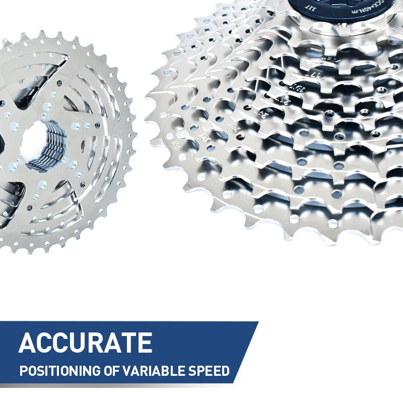 VG Sports All Size Road Bike 8 9 10 11 Speed Velocidade Bicycle Freewheel 11-25T/28T/32T/36T Bicycle Cassette Freewheel Sprocket