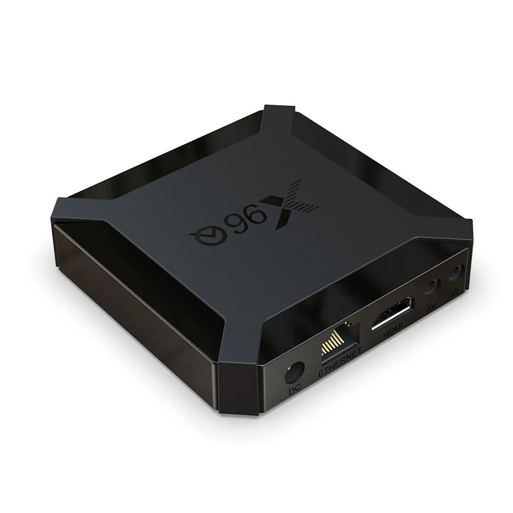 X96Q Android 10 Smart TV Box 4K, 2GB RAM 16GB Storage Quad-Core Media Player