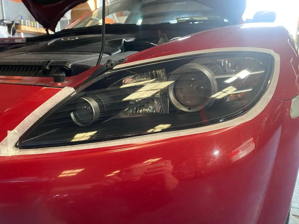 Car Headlight Restoration Kit, Liquid Polymer Headlamp Polish and Repair Set