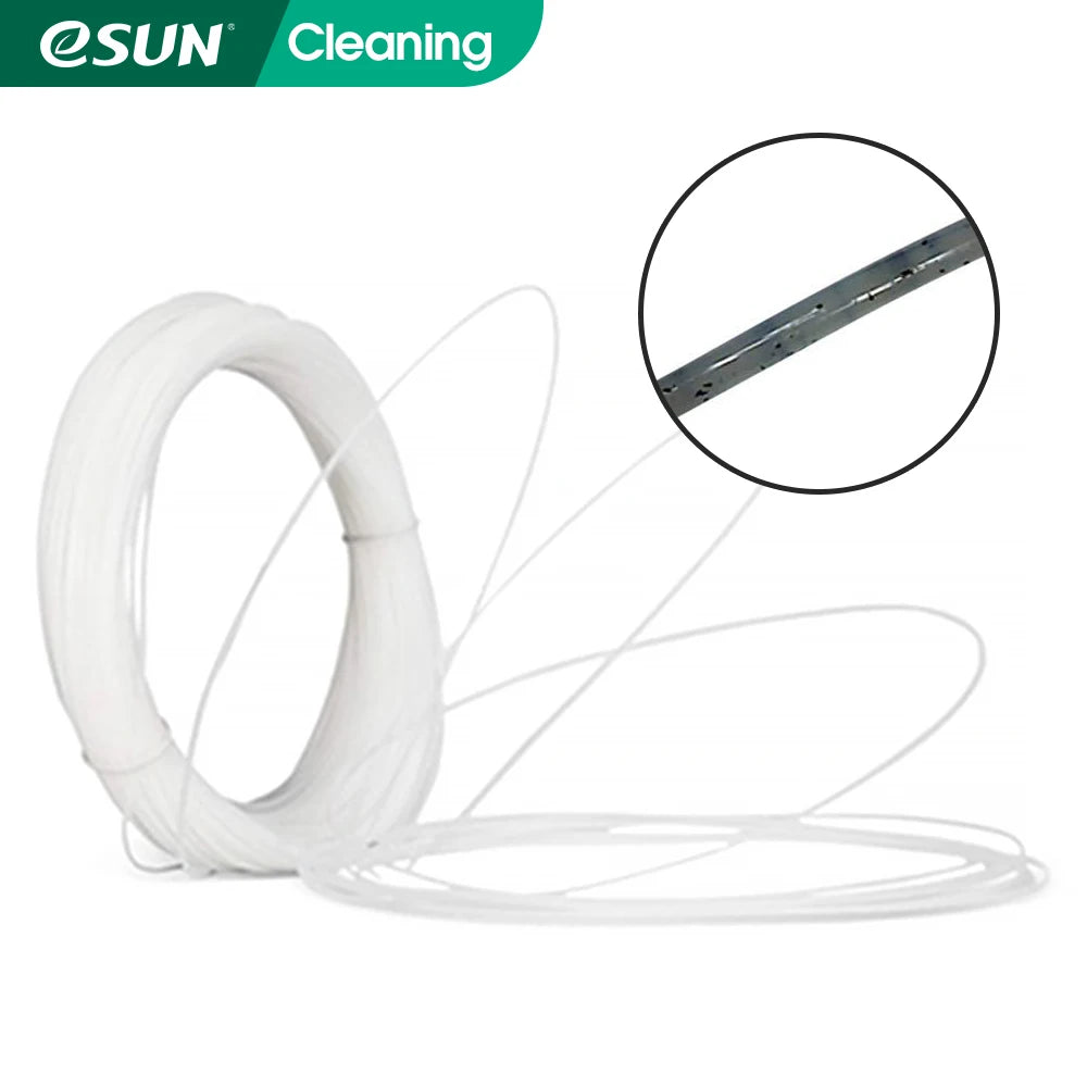 ESUN Cleaning Filament 1.75mm, 3D Printer Cleaning Filament, 100g Spool 3D Printing Accessories for 3D Printers