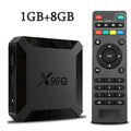 X96Q Android 10 Smart TV Box 4K, 2GB RAM 16GB Storage Quad-Core Media Player