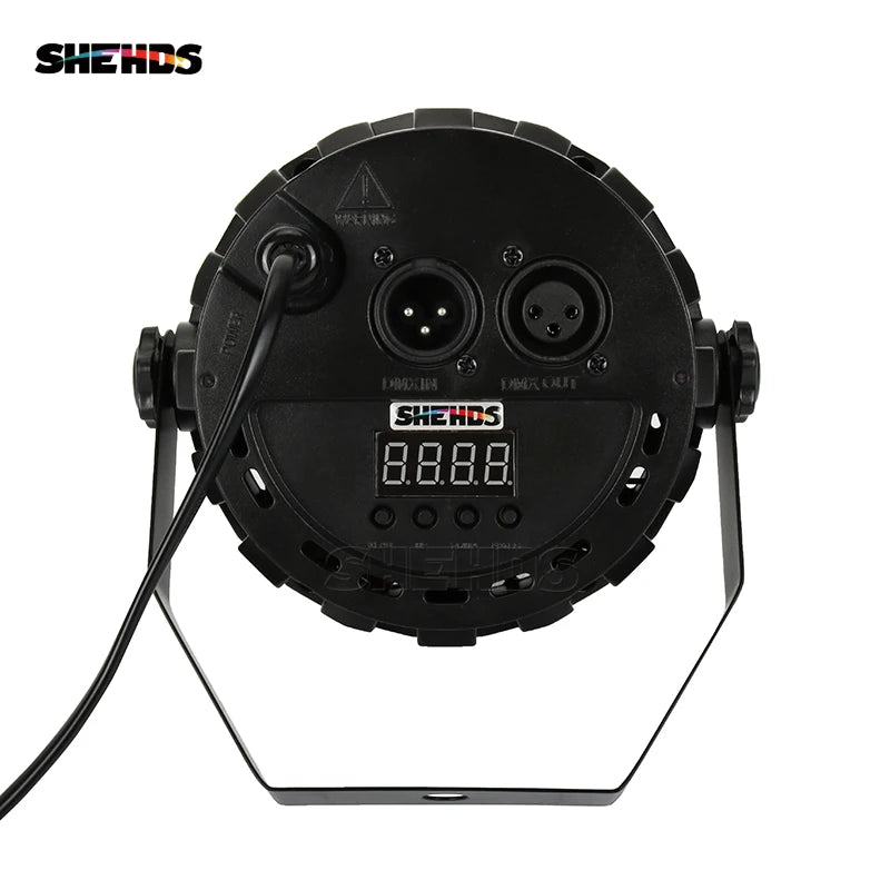 Wireless Remote Control LED Par COB 30W RGB 3in1 Lighting DMX Control Stage Lighting Effect Professional for DJ Party Club