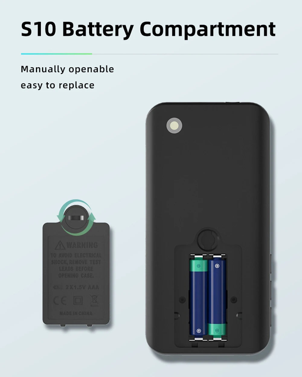 Smart Digital Multimeter S10 S11 Profesional 9999 Multitester DC AC Volt Capacitor Ohm Diode USB Recharge Electric Tester