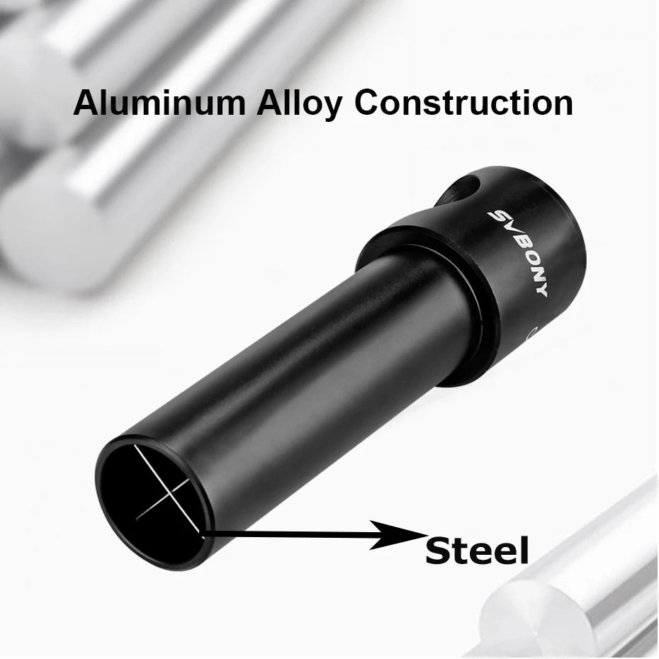 SVBONY Cheshire Collimation Eyepiece 1.25'' for Newtonian, SCT Telescope,Astronomical Telescope Accessory SV197