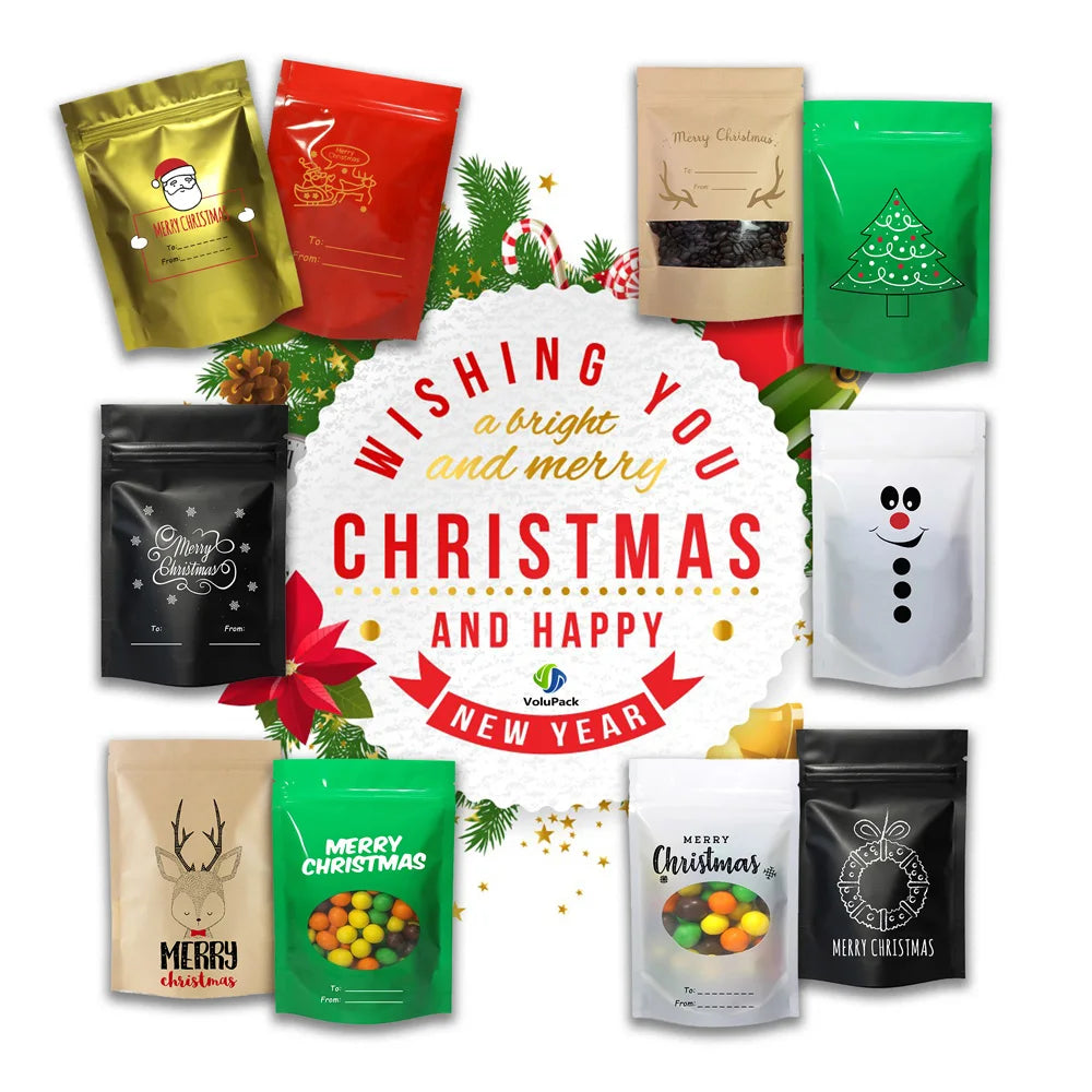 Eco Plastic Drink Packaging Bags Stand Up Spout Pouches Outdoor Camping Juice Coffee Storage Bags 50pcs/pack With Free Funnel