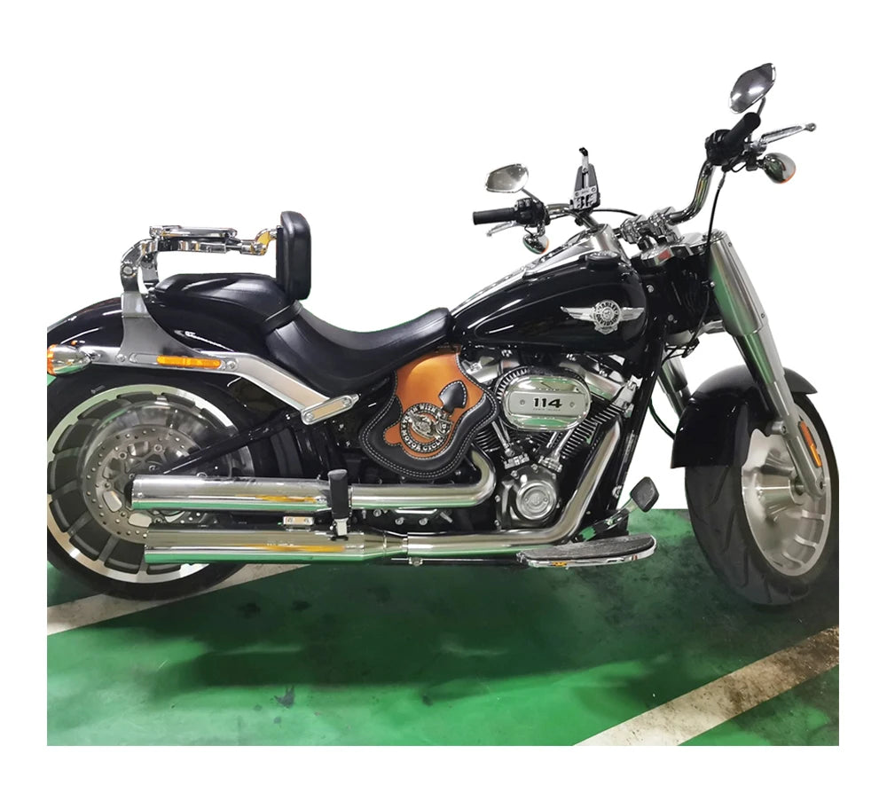 Motorcycle Backrest Multi-Purpose Driver Passenger Backrest For Harley Models Breakout 2013-2021 Fat Boy 2018-2022