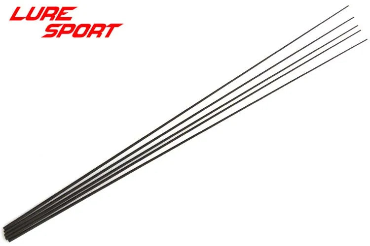 LureSport 5pcs 10pcs 32cm Solid Carbon Rod Tip Blank No Paint Rod Building Components Fishing Pole Repair DIY Accessories