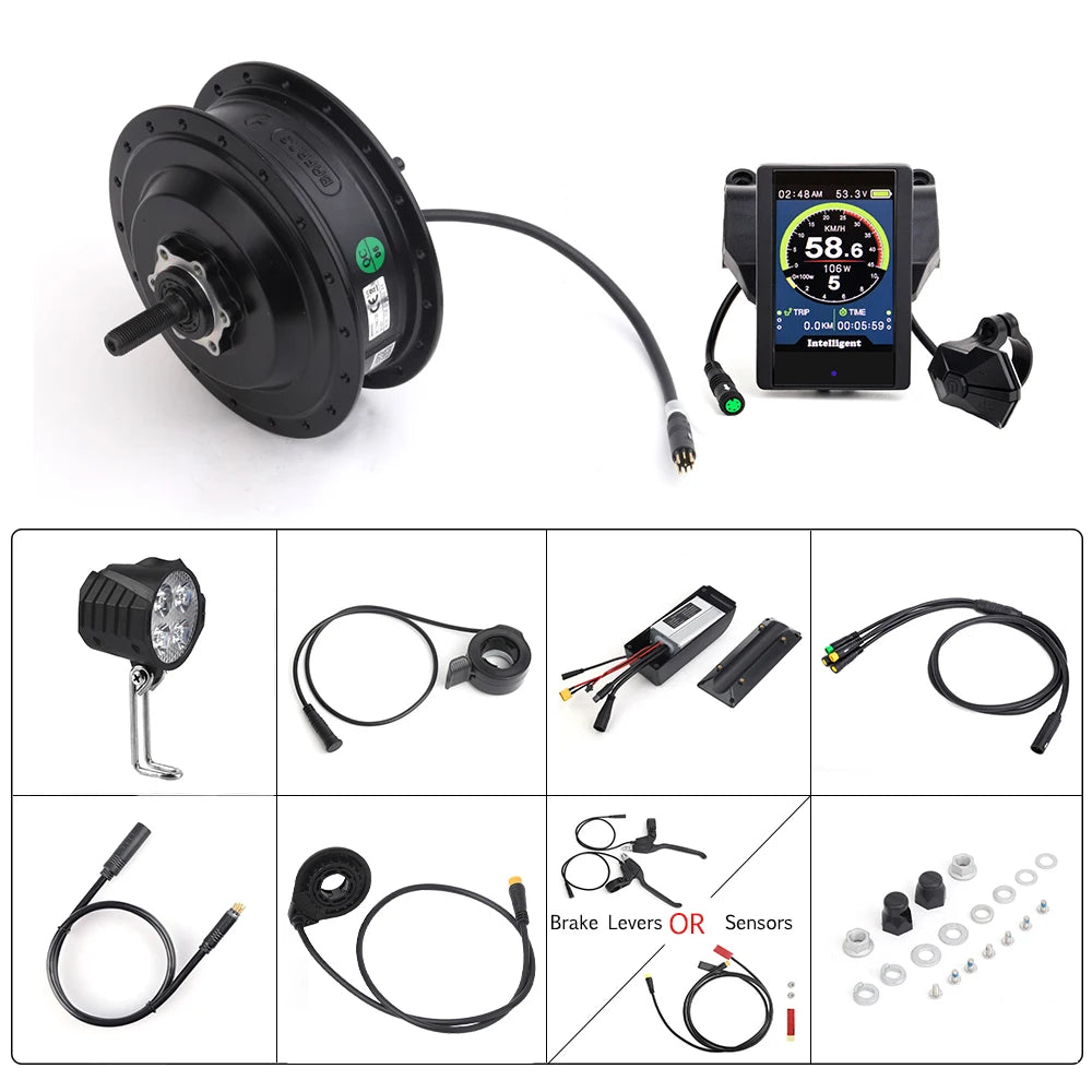 Controller For Bafang Hub Front Rear Motor BF-UART Display 36V 48V 52V 500W/750W Electric Bicycle Conversion Accessories Parts