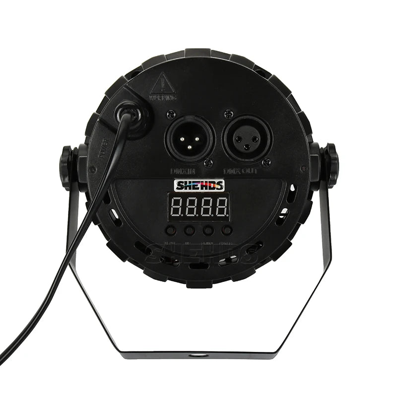 Wireless Remote Control LED Par COB 30W RGB 3in1 Lighting DMX Control Stage Lighting Effect Professional for DJ Party Club