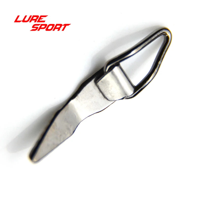 LURESPORT 12pcs 20pcs Stainless Steel Hook Keeper for Lure Collapsible Rod Building Component Repair Fishing Rod DIY Accessory