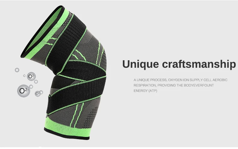 Sports Fitness Knee Pads Support Bandage Braces Elastic Nylon Sport Compression Sleeve for Basketball