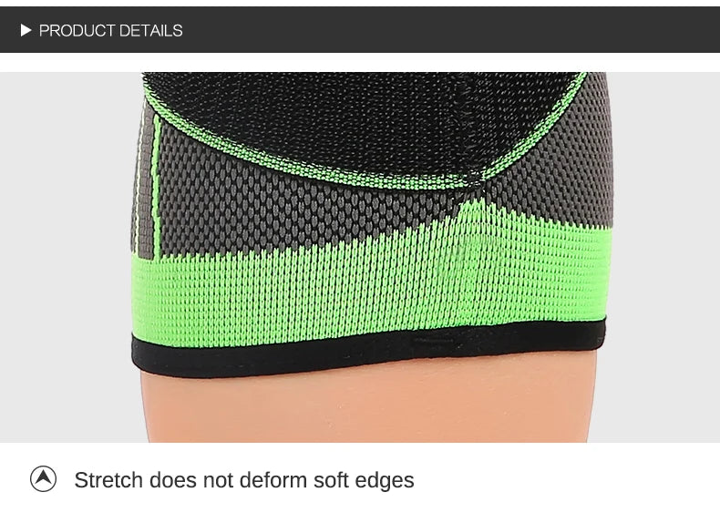 Sports Fitness Knee Pads Support Bandage Braces Elastic Nylon Sport Compression Sleeve for Basketball
