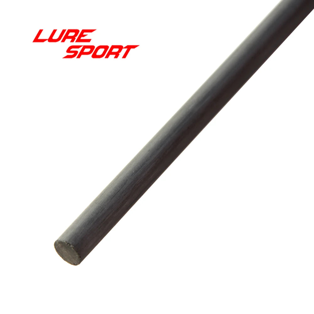 LureSport 5pcs 10pcs 32cm Solid Carbon Rod Tip Blank No Paint Rod Building Components Fishing Pole Repair DIY Accessories