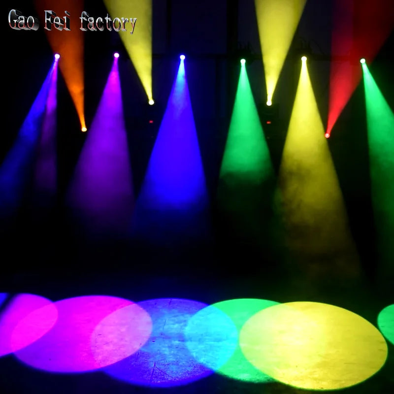 60W Mini Led Dmx Gobo Moving Head Spot Light For Club Dj Stage Lighting Party Disco Wedding Event