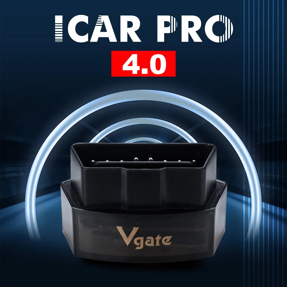 Vgate ICar Pro Bluetooth 3.0/4.0/WiFi Android/PC/iOS Supports Auto Wake Up Mode Elm327 V2.1 OBDII Code Reader Diagnostic Tool