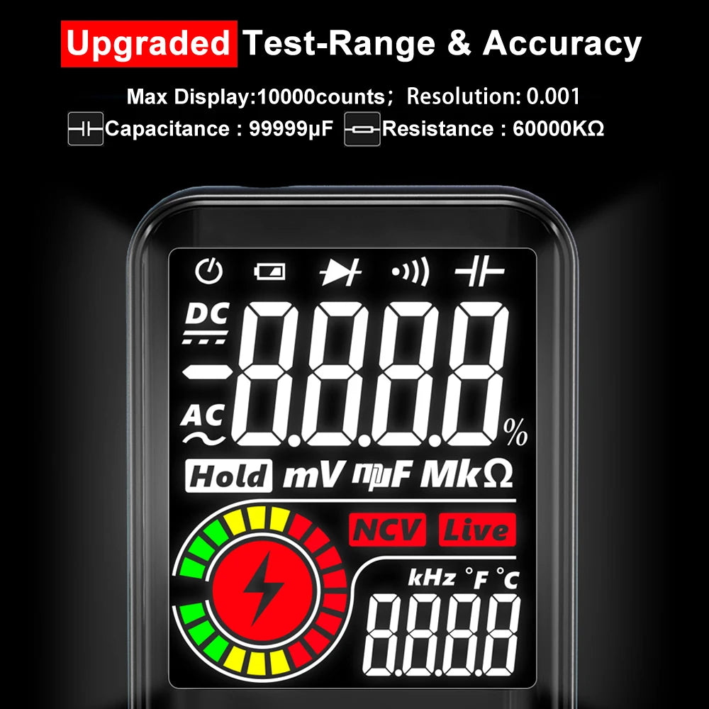 BSIDE Smart Digital Multimeter 9999 Counts with EMF