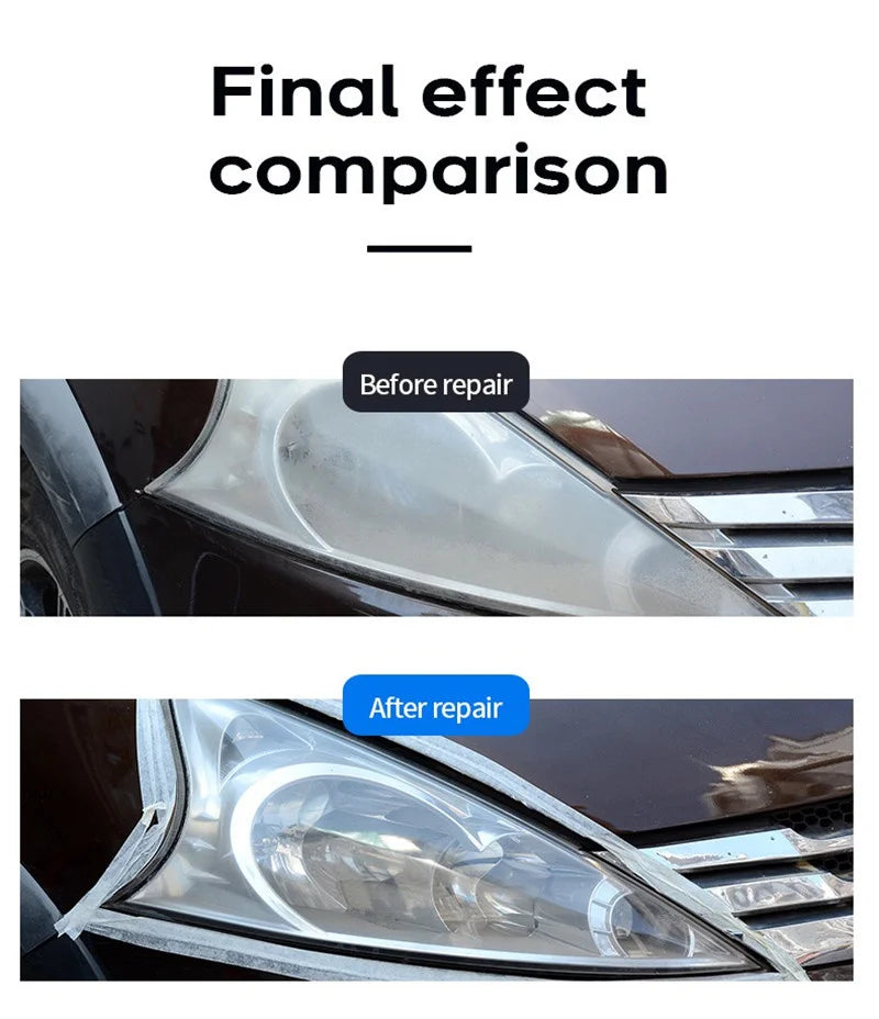 Car Headlight Restoration Polymer Liquid