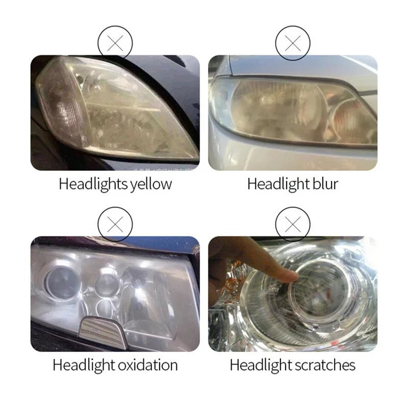 Car Headlight Restoration Polymer Liquid