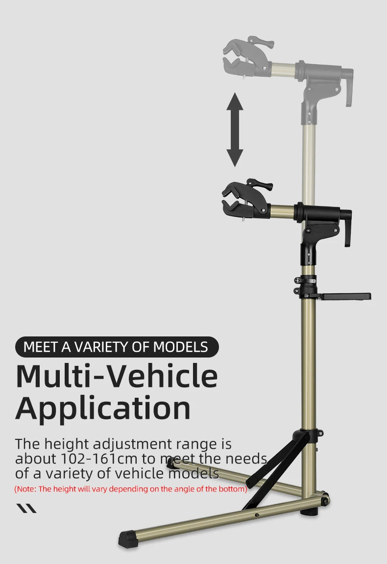 ROCKBROS Bicycle Repair Stand Aluminum Alloy Bike Work Stand Bike Rack Holder MTB Road Bicycle Maintenance Repair Tools Rack